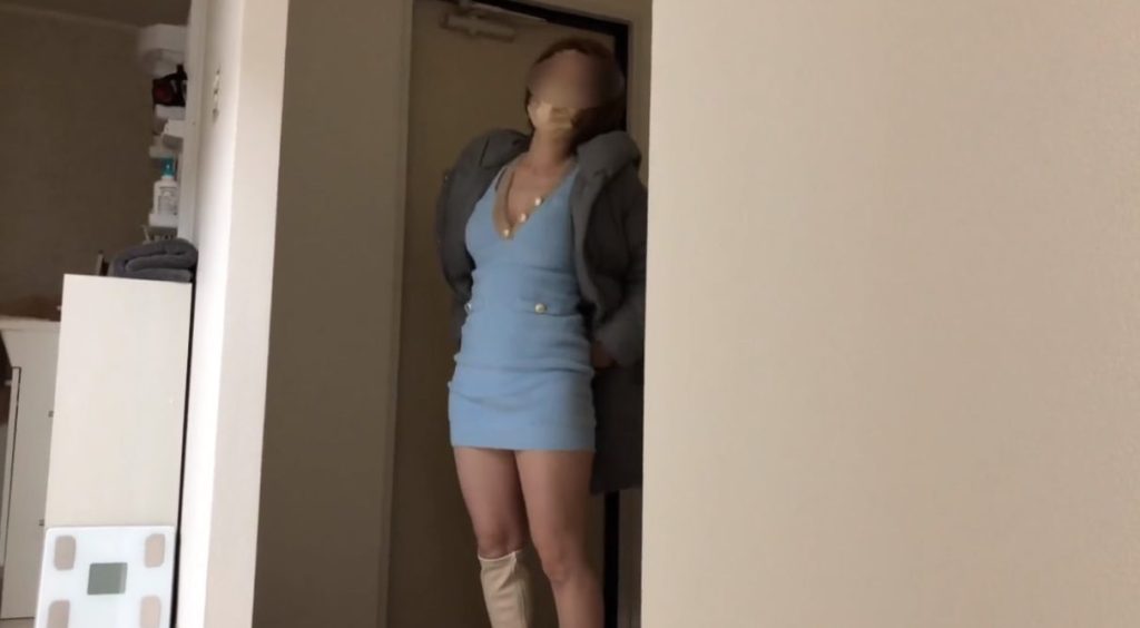 【個人撮影】若い男にナンパされ中出しされ帰って来たド変態巨乳M熟女。